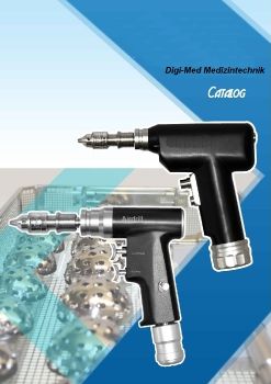 Powertool battery and air pressure drill from digimed medical technology